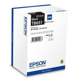 Cartucho Epson T8651 negro XXL 221 ml 10000 páginas
