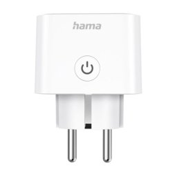 Enchufe Inteligente Hama 00176654 Wifi Control por Voz para Hogar Blanco