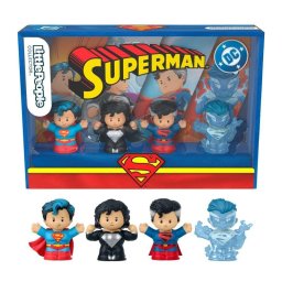 Figura coleccionable Fisher-Price Little People Superman Through the Ages Multicolor