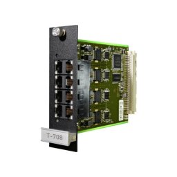 Módulo AGFEO T-708 para Central Telefónica Negro y Verde