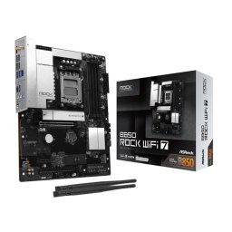 Placa Base AsRock B850 Rock WiFi 7 AMD B850 AM5 DDR5 ATX 2.5GbE RGB