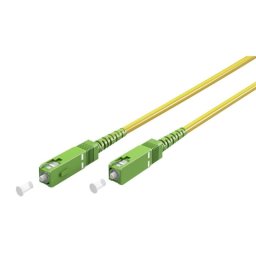 Cable de fibra óptica Goobay 30 m SC-APC a SC-APC FTTH OS2 monomodo