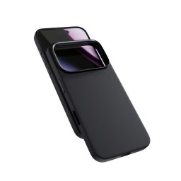Funda para móvil Epico 94210101300003 rígida aluminio silicona negra compatible iPhone 17 Pro Max