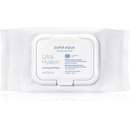 Super Aqua 10 Hyaluronic Acid Toallitas Limpiadoras Y Desmaquillantes 30 Ud