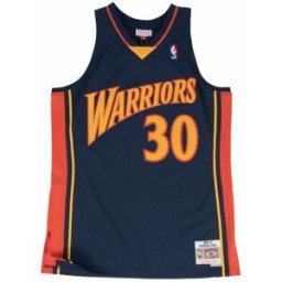 MITCHELL AND NESS Camiseta de hombre Swingman GSW Stephen Curry 2009 . (M) Azul