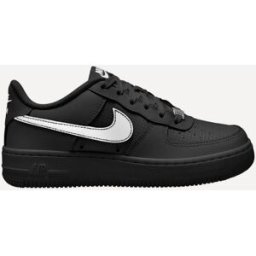 Nike Zapatillas de Casual de niños AIR FORCE 1 TECH (GS) . (40) Negro