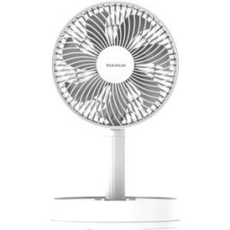 Taurus Ventilador de mesa Air Lite Fold&Go. Blanco