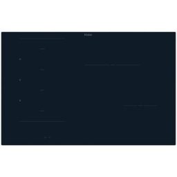 HAIER Placa de inducción , 4 zonas + zona Flex VaryCook, ID Series 4 - HAMTB86IRCS. Negro