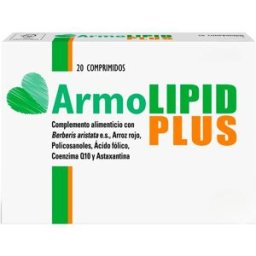Armolipid Plus 20 Comprimidos Control Colesterol y Triglicéridos . (20 comprimidos)