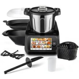 Ufesa Robot de cocina multifunción TotalChef RK6. Negro