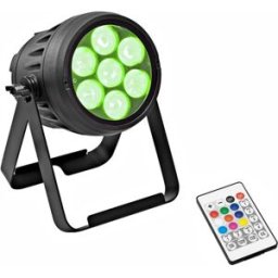 EuroLite LED IP PAR 7x15W RGBL Spot