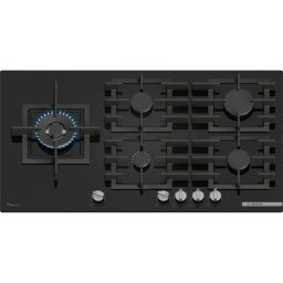 Encimera de gas Bosch Serie 6 PPM9A6I40 negra 90 cm 5 zonas vidrio templado