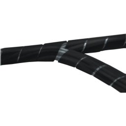 Funda para ordenar cables Fixapart SWB KS-19BLACK plástico negro 10 m