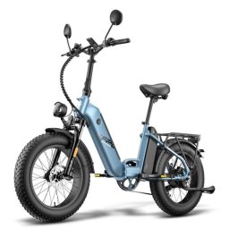 Bicicleta Eléctrica Fafrees FF20 Polar Motor 500W Batería 48V 20" Frenos Hidráulicos
