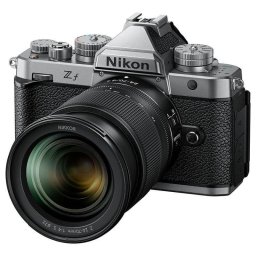 Cámara Mirrorless Nikon Z f 24.5MP 4K UHD Sensor Full-Frame 24-70mm WiFi Bluetooth