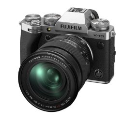 Cámara Mirrorless Fujifilm X-T5 40,2MP 6.2K UHD 16-80mm Plata WiFi Bluetooth