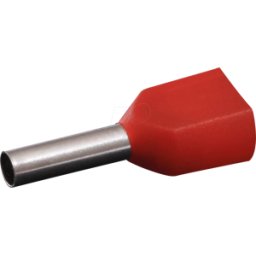 QUADRIOS QUAD 22C435 - Férulas gemelas 1 mm², rojo 100 uds