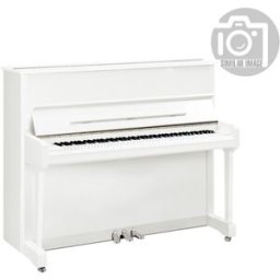 Yamaha P 121 M SH3 PWHC Silent-Piano Blanco brillante con detalles de cromo