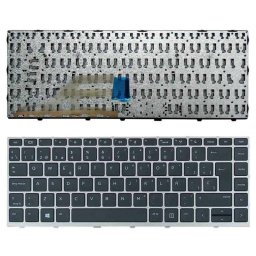 Teclado para Portátil HP ProBook 430 G5 440 G5 445 G5 Marco Plata