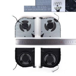 Ventiladores CPU + GPU para portátil Lenovo IdeaPad Gaming 3 15IAH7