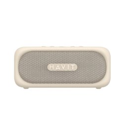 Altavoces Havit Fiesta Inalámbricos y Alámbricos 20W Bluetooth IPX7 Beige TWS