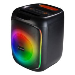 Altavoces Denver Party Speaker inalámbricos y cableados 20W con LED y mando
