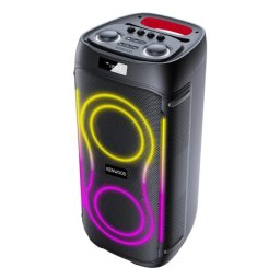 Altavoces Kenwood Torre Inalámbricos 100W con bluetooth y efectos LED
