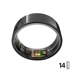 Anillo inteligente Ultrahuman Ring AIR Talla 14 Bluetooth IPX7 Autonomía 6 días Android/iOS Negro