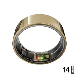 Anillo inteligente Ultrahuman Ring AIR IPX7 Bluetooth Autonomía 6 días iOS Android Oro ultraligero