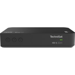 Descodificador TechniSat HD-S 224+ Satélite HD DVB-S2 Negro