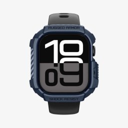 Funda Spigen Rugged Armor 2 para Apple Watch 10/11 (42mm) Marina TPU