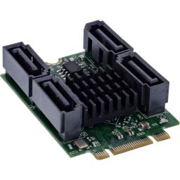 Adaptador InLine M.2 a 4x SATA RAID 6 Gbit/s Marvell 88SE9230