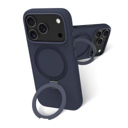 Funda para móvil Dbramante1928 Roskilde MS Kick ICON Azul con soporte para iPhone 17 Pro
