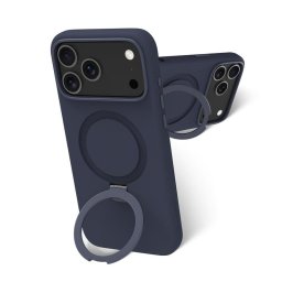 Funda para móvil Dbramante1928 Roskilde MS Kick ICON Cover Azul con soporte para iPhone 17 Pro Max