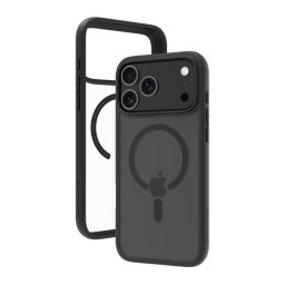 Funda para móvil Dbramante1928 Grenen MS Cover plástico negro resistente para iPhone 17 Pro Max