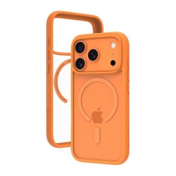 Funda para móvil Dbramante1928 Grenen MS Cover plástico naranja para iPhone 17 Pro