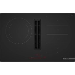 BOSCH Campana encimera Inducción PXJ81AH21E. . Negro, Ancho 80 cm, 3 zonas, entre 600 y 800 m³ hora Clase B