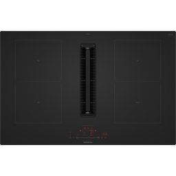 SIEMENS Campana encimera Inducción ED81AHQ26E. . Negro. Ancho 80 cm. 4 zonas. entre 600 y 800 m³ hora Clase B