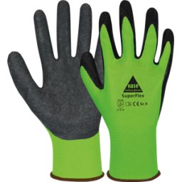 HASE LEDERFABRIK HASE 508610 11 - Guantes de montaje, Superflex Green, talla 11