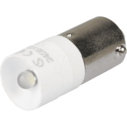 SIGNAL CONSTRUCT MEDB 2564 - LED reflector, BA9s, blanco, 24 V, 2500 mcd, Ø10 mm, 50°