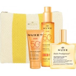 Nuxe Aceite Bronceador para Cara CuerpoAceite bronceador SPF 50 150 ml Sun Crema SPF 50 50 ml Huile Prodigieuse 50 ml SPF50