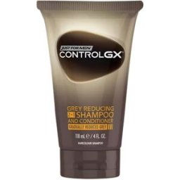 Just for Men Control GX Reductor gradual de canas 2 en 1 Champú y acondicionador 118mL