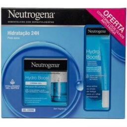 Neutrogena Hydro Boost Gel-Crema Piel SecaHydro Boost Crema-gel para piel normal a seca, 50 ml Contorno de ojos, 15 ml