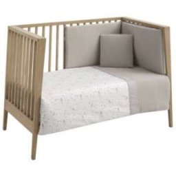 Juego 2 PCS.F. Nórdica Cuna 60 Abete Beige 100x140x3cm Cambrass