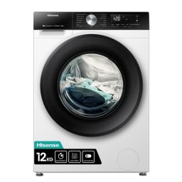 Lavadora Hisense WF3S1243BW3 12kg Carga Frontal 1400rpm A Blanca WiFi Inverter Vapor