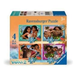 Puzzle Ravensburger 120041252 Disney Vaiana 2 4 Rompecabezas 12-24 piezas