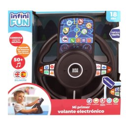 Volante educativo InfiniFUN Mi Primer Volante Electrónico con sonidos y luces