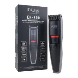 Recortadora de Barba Facial Italian Design ER-800 Inalámbrica Seco 20 Ajustes 1 Peine Extensible