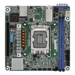 Placa Base AsRock EC266D2I Intel C266 LGA 1700 DDR5 Mini ITX Sin WiFi RAID