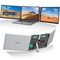 Monitor Blackview DCM8 Pro 15,3" IPS FullHD 60Hz Ultraligero Altavoz Integrado USB-C Protección ocular